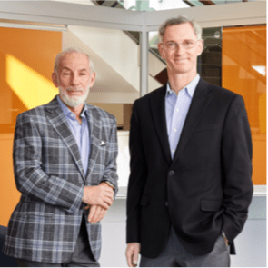 L to R – Steve Shifman current president and CEO of Michelman and Dr Rick Michelman who will take over from him on 1 January 2022 Photo Michelman