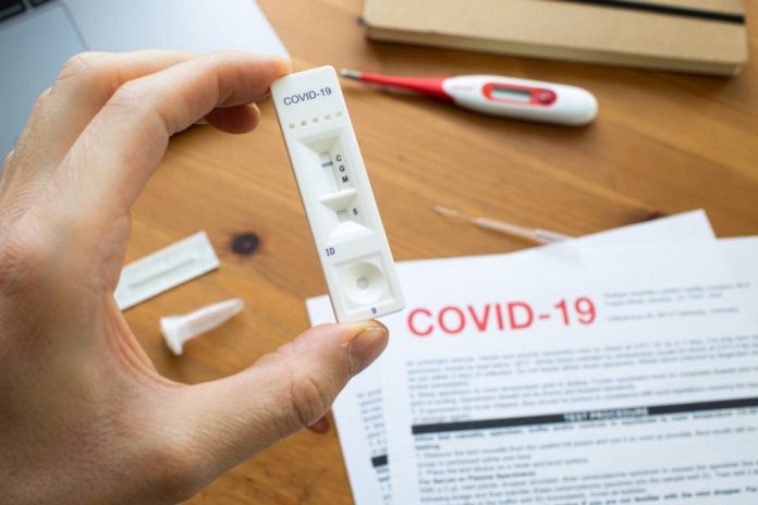 Aptar's Activ Film technology is used in over the counter or home test kits for Covid-19 Photo Aptar