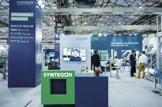 Syntegon Technology stand at PackEx 2022. Photo: Syntegon